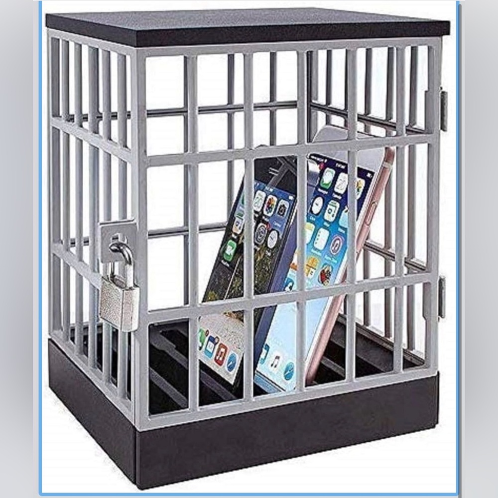 Cell Block Phone Lockup Complete Set with Padlock Key Westminster